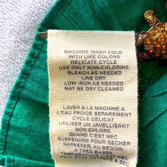 👗RARE👗Free People Emerald Lace Eyelet Dress - Picture 10 of 10